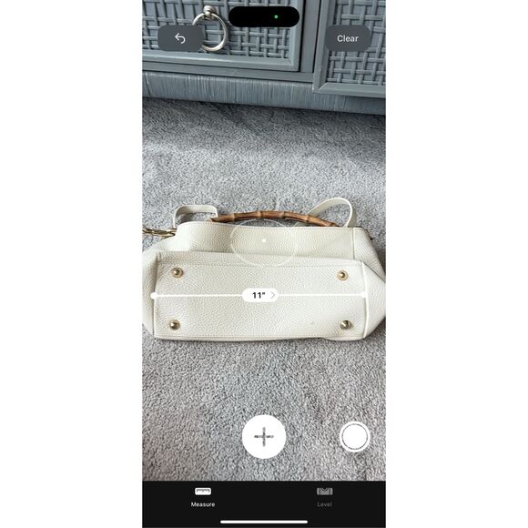 Mark and Graham Bamboo Elisabetta crossbody white, $298 - Picture 13 of 13